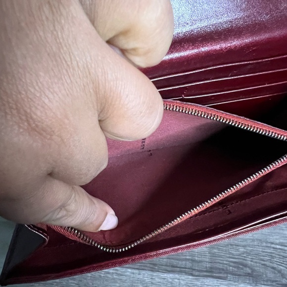 Fendi Zucca Vintage Wallet -Red - Picture 6 of 8